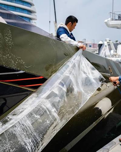 Εφαρμογή PPF σε yacht